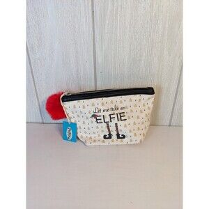 Mal Paw Cosmetics Bag Holiday Elfie Nwt